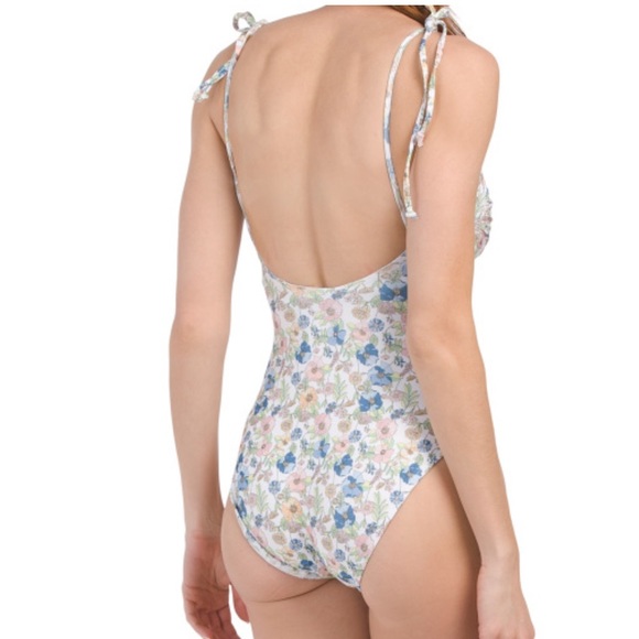 SHOSHANNA
Tie Strap One-piece Swimsuit - Picture 2 of 2